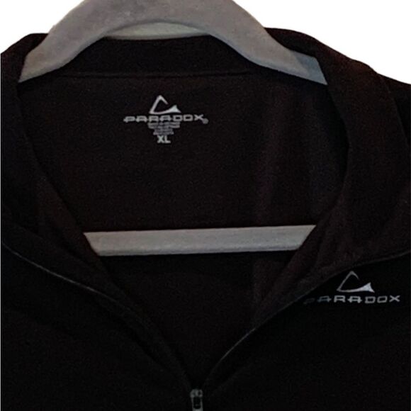Paradox Ladies Black Quarter Zip Performance Fleece Size XL - Picture 3 of 3
